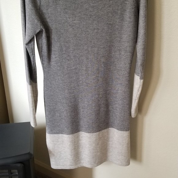 Athleta Heathered Gray Merino Wool Dress - Picture 5 of 6